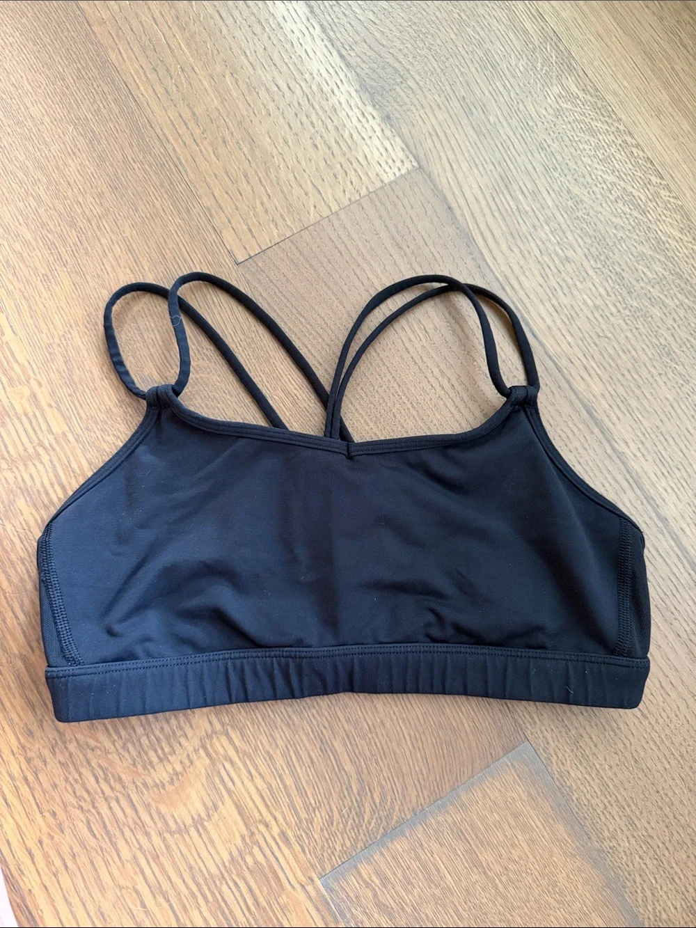 lululemon athletica Black Multi-Strap Sports Bra
